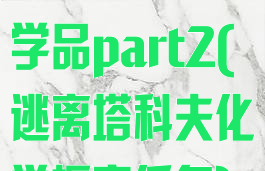 逃离塔科夫化学品part2(逃离塔科夫化学橱窗任务)