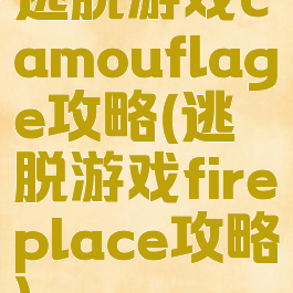 逃脱游戏camouflage攻略(逃脱游戏fireplace攻略)