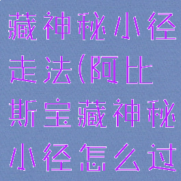 阿比斯的宝藏神秘小径走法(阿比斯宝藏神秘小径怎么过)