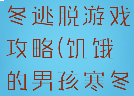 饥饿男孩寒冬逃脱游戏攻略(饥饿的男孩寒冬逃脱攻略)