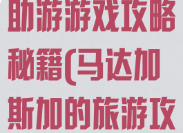 马达加斯加自助游游戏攻略秘籍(马达加斯加的旅游攻略)