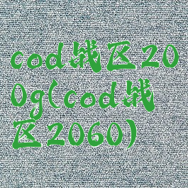 cod战区200g(cod战区2060)