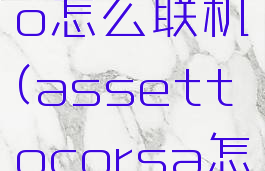 assoluto怎么联机(assettocorsa怎么联机)