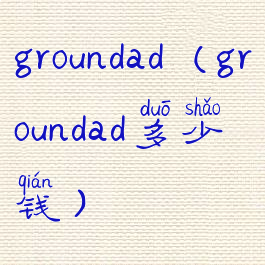 groundad(groundad多少钱)