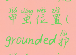 grounded虎甲虫位置(grounded护甲怎么做)