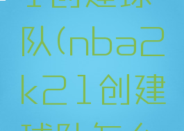nba2k21创建球队(nba2k21创建球队怎么保存)