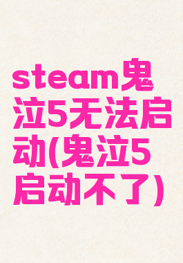steam鬼泣5无法启动(鬼泣5启动不了)