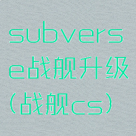 subverse战舰升级(战舰cs)