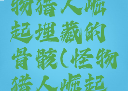 switch怪物猎人崛起埋藏的骨骸(怪物猎人崛起埋藏的骨)
