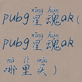pubg星魂ak(pubg星魂ak哪里买)