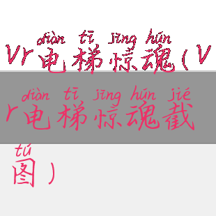 vr电梯惊魂(vr电梯惊魂截图)